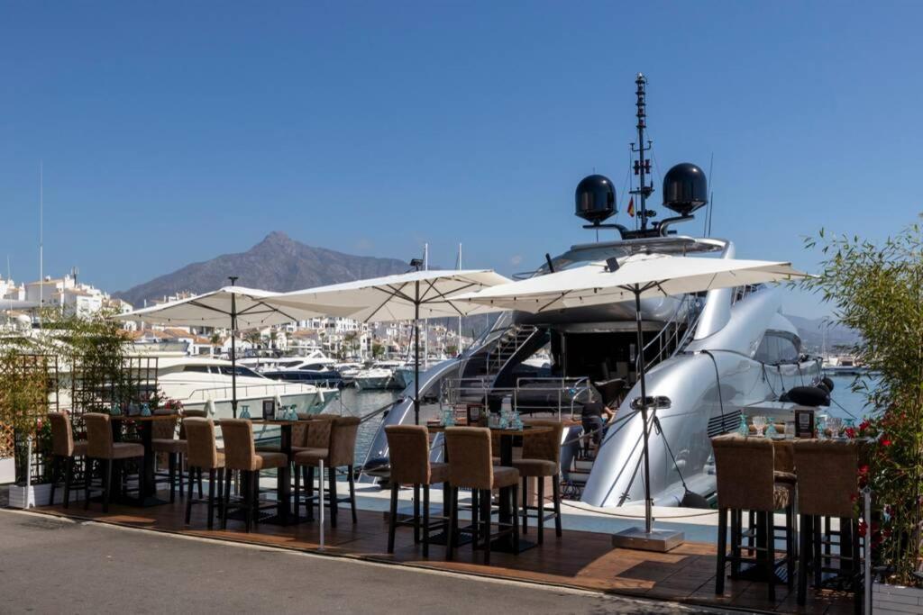 Puerto Banus Second Line, Luxury Apartement 마르베야 외부 사진