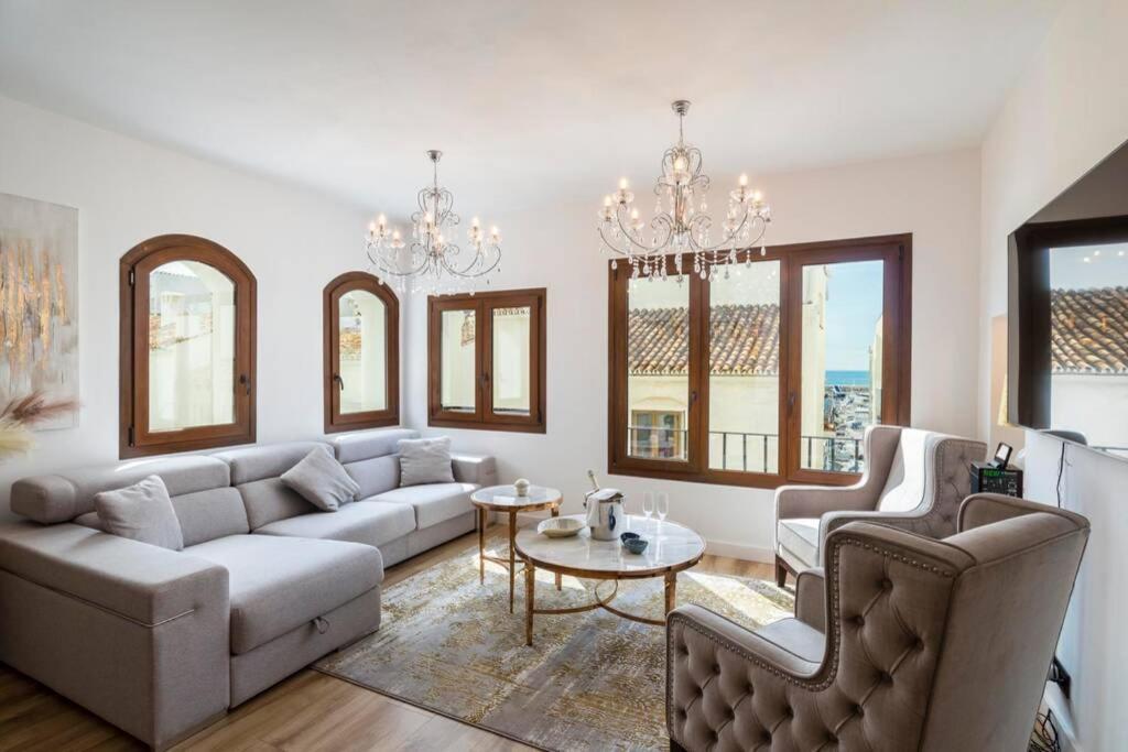 Puerto Banus Second Line, Luxury Apartement 마르베야 외부 사진