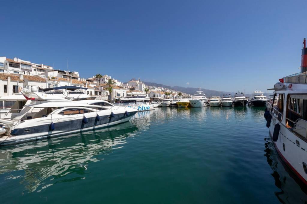 Puerto Banus Second Line, Luxury Apartement 마르베야 외부 사진