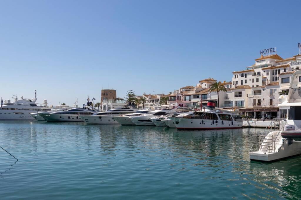Puerto Banus Second Line, Luxury Apartement 마르베야 외부 사진