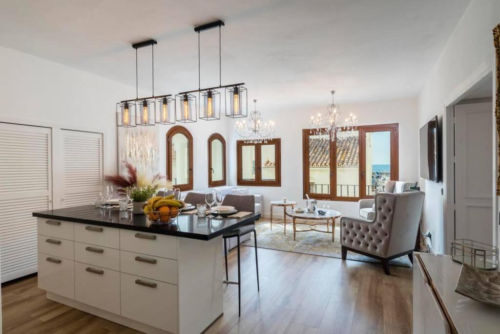 Puerto Banus Second Line, Luxury Apartement 마르베야 외부 사진